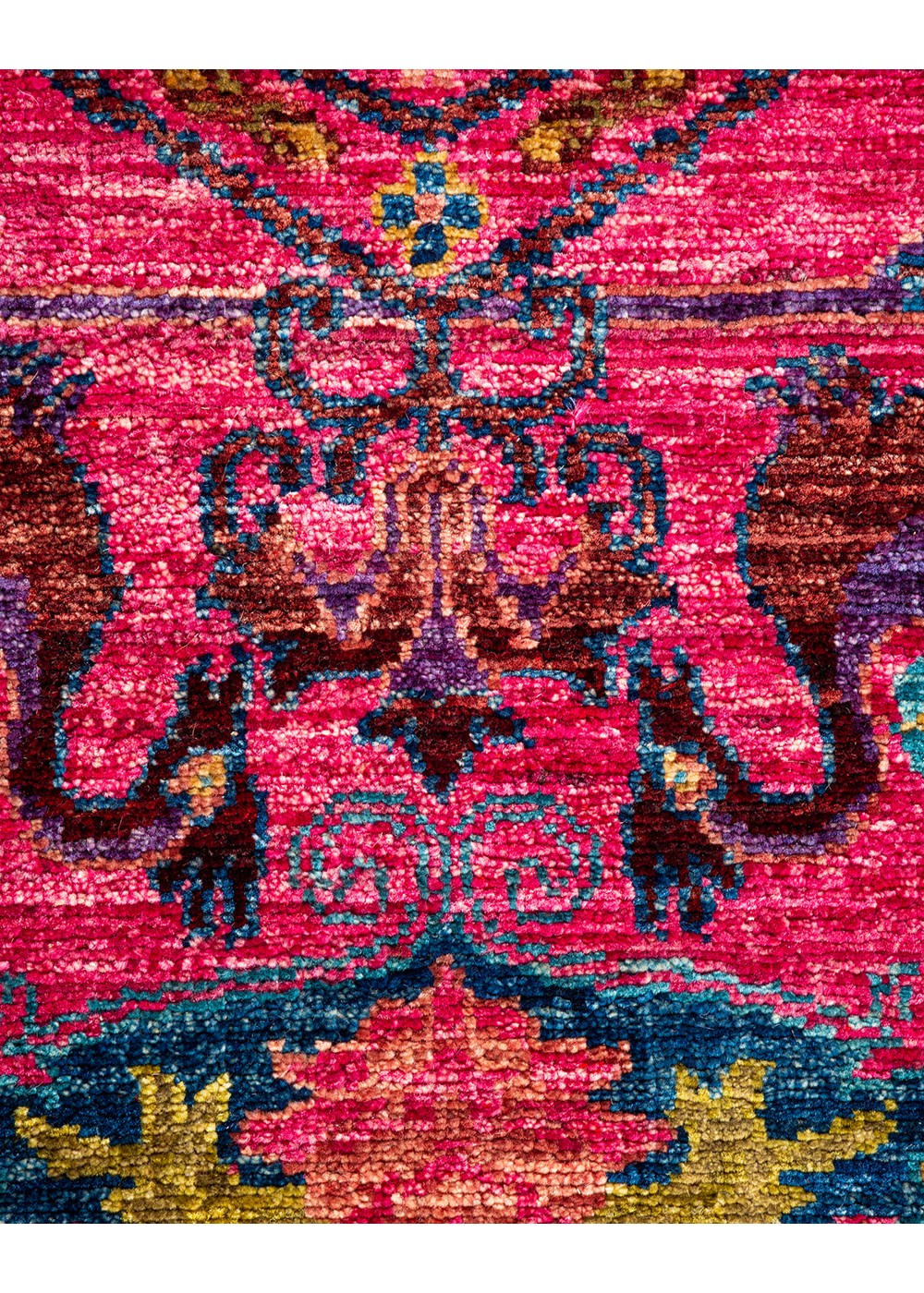 Morris El Dokuma Yün ve İpek Halı 221x154 cm AND234181221X154340