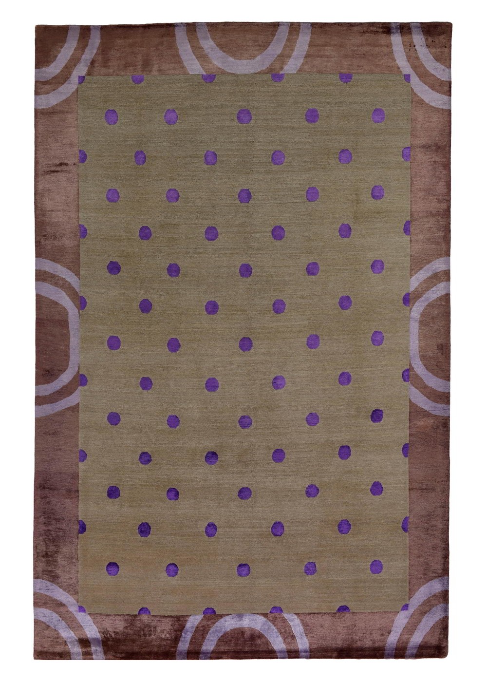 Dotelle Violette El Dokuma Yün ve İpek Halı 300x202 cm NPL021405300X202606