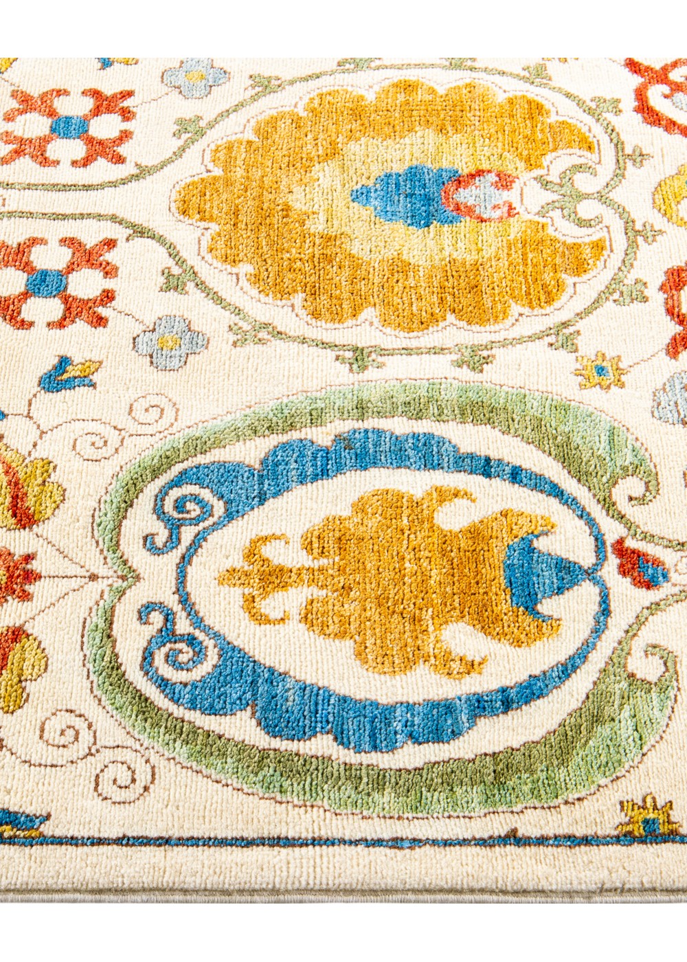 Zarif El Dokuma Yün ve İpek Halı 231x079 cm AND236286231X079182