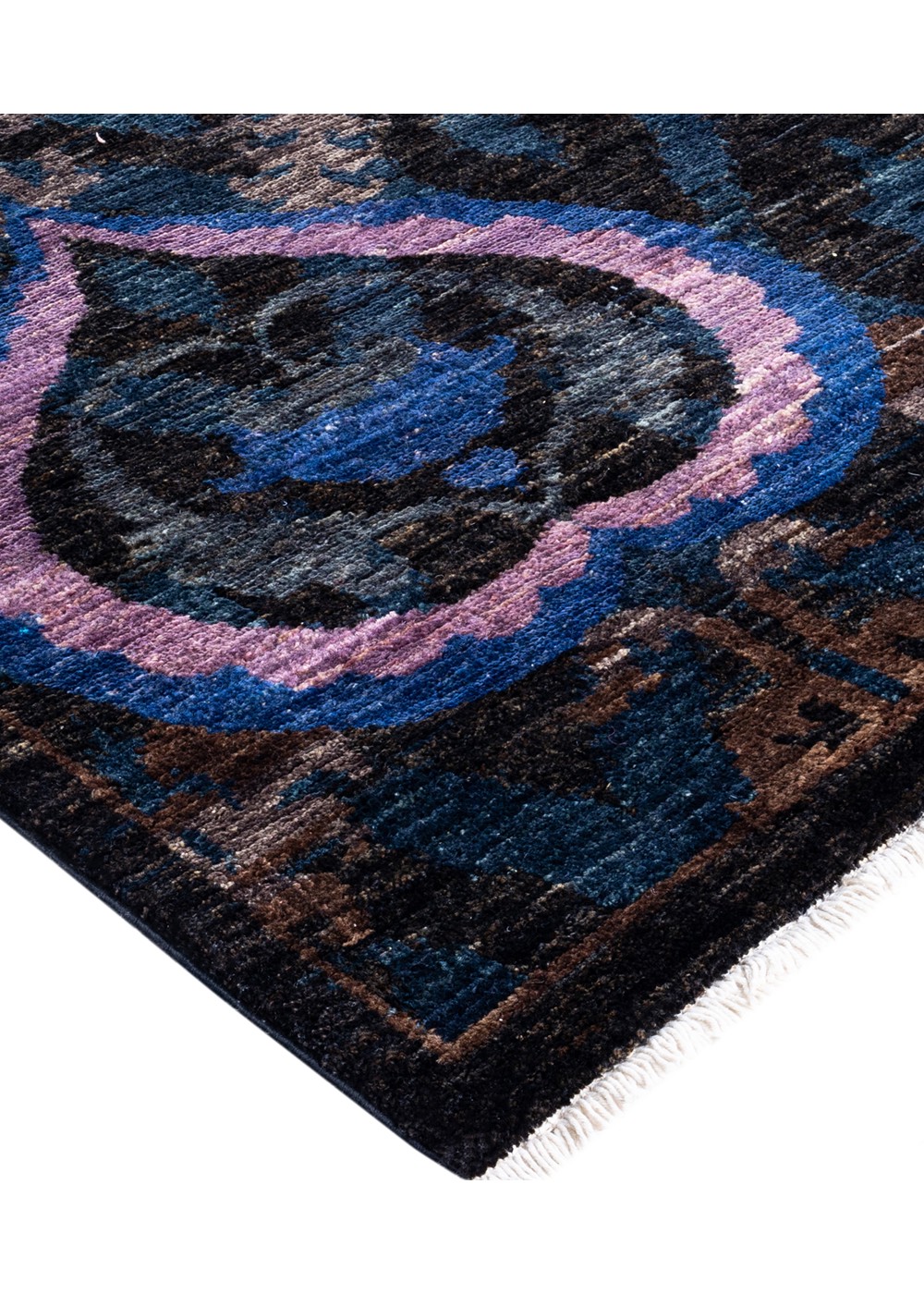 Anor Pink Hand-Woven Wool And Silk Rug 278x190 cm AND234176278X190528
