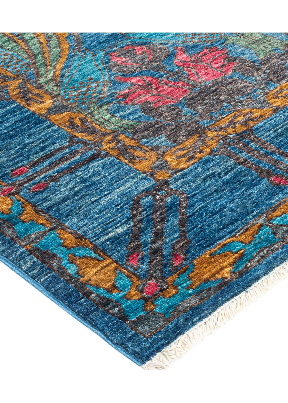 Burne El Dokuma Yün ve İpek Halı 234x149 cm AND234183234X149349