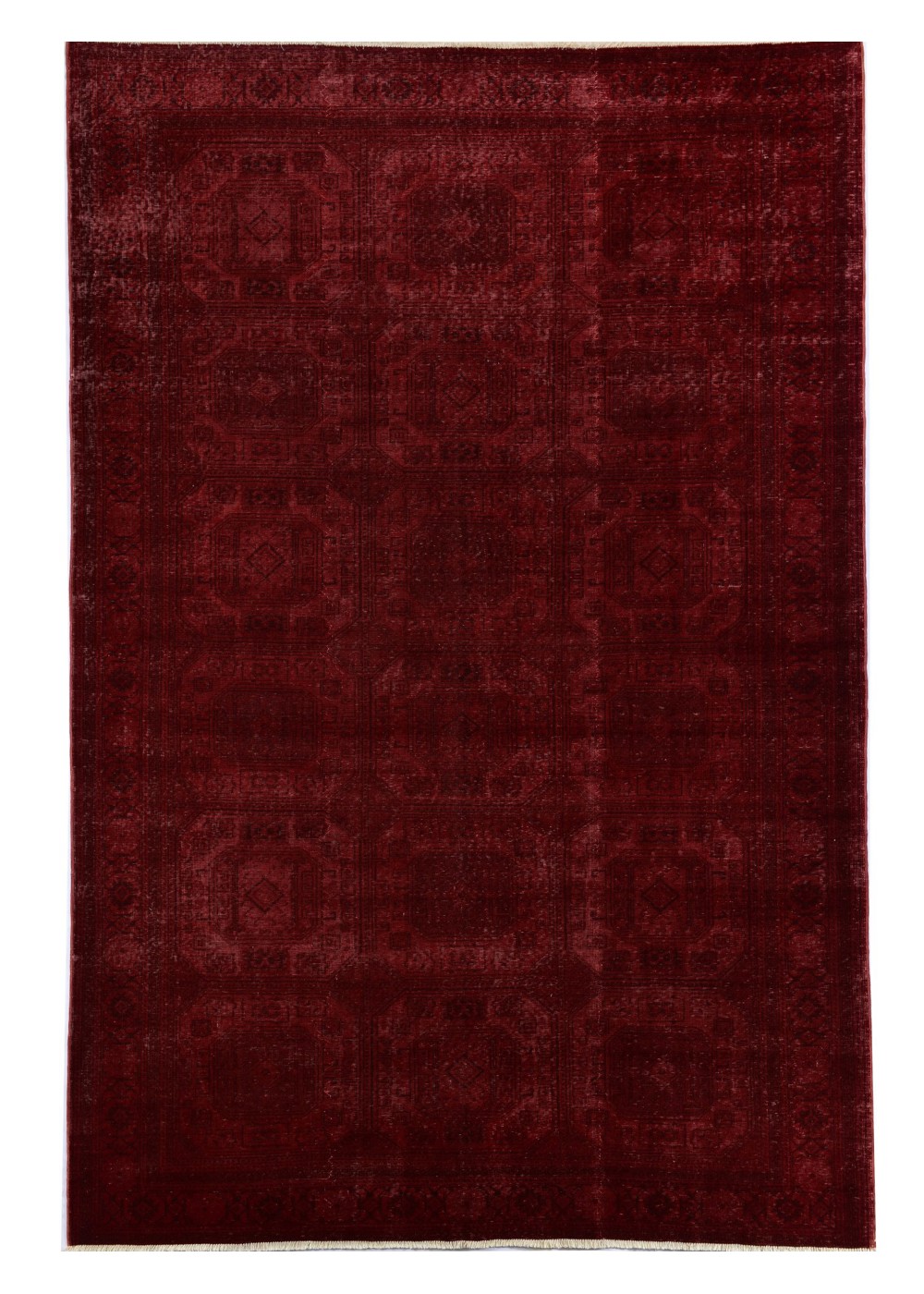 Crimson Majesty Vintage El Dokuma Yün Halı 290x198 cm AND185094290X198574
