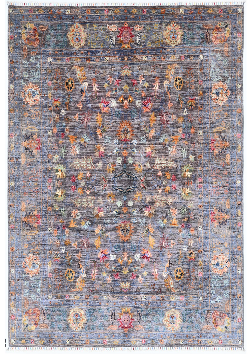 Ushak El Dokuma Yün ve İpek Halı 299x205 cm AND237072299X205613