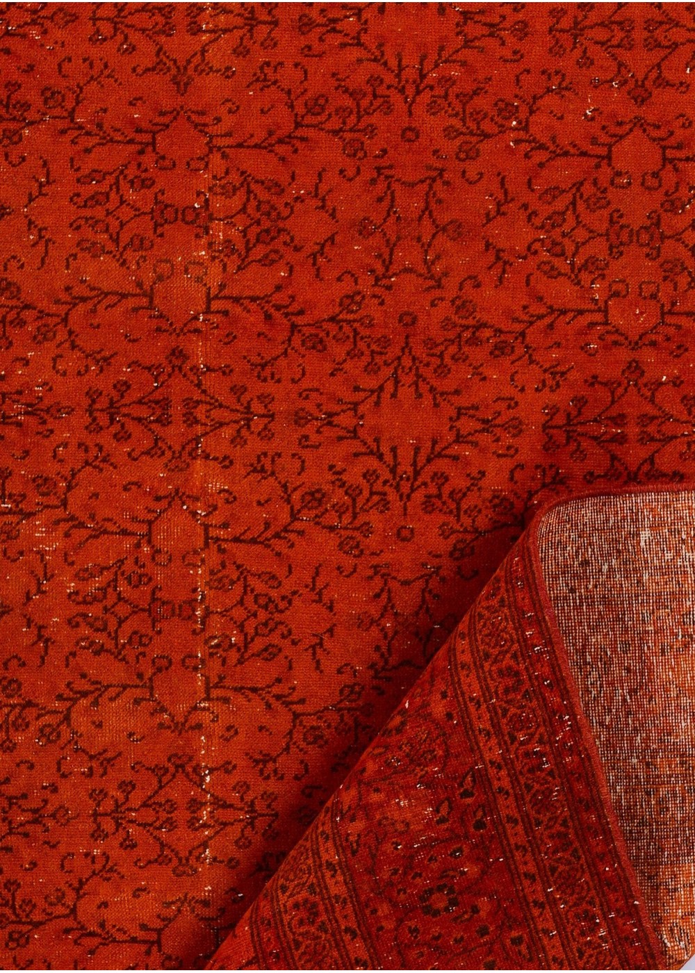 Sunset Petals Vintage El Dokuma Yün Halı 296x192 cm AND186028296X192569