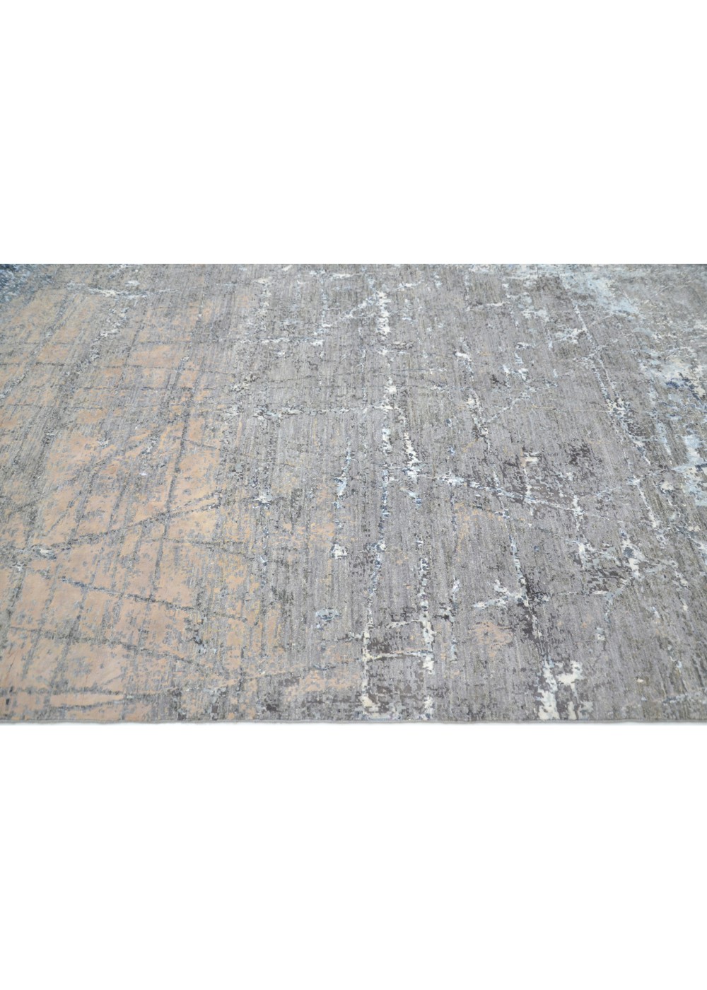 Ashen Lines El Dokuma Yün ve İpek Halı 248x170 cm AND238033248X170422
