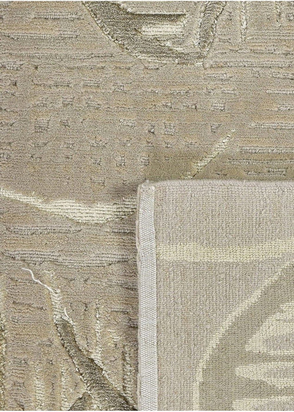 Lunira El Dokuma Yün ve İpek Halı 149x91 cm NPL102342149X91136
