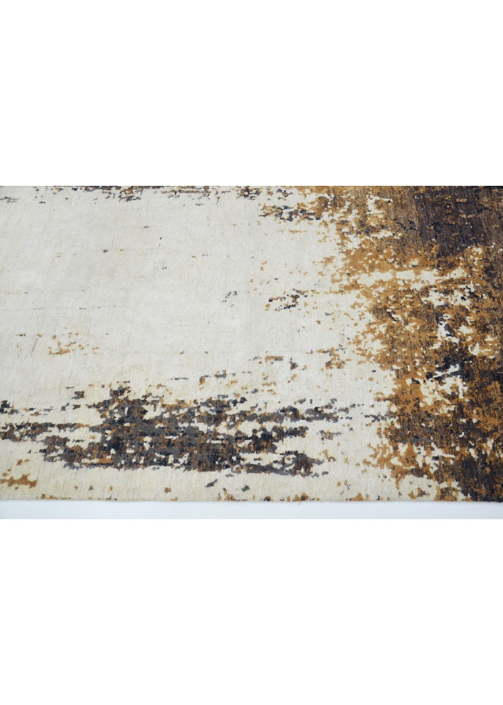 Terra Abstract El Dokuma Yün ve İpek Halı 183x121 cm AND236302183X121221
