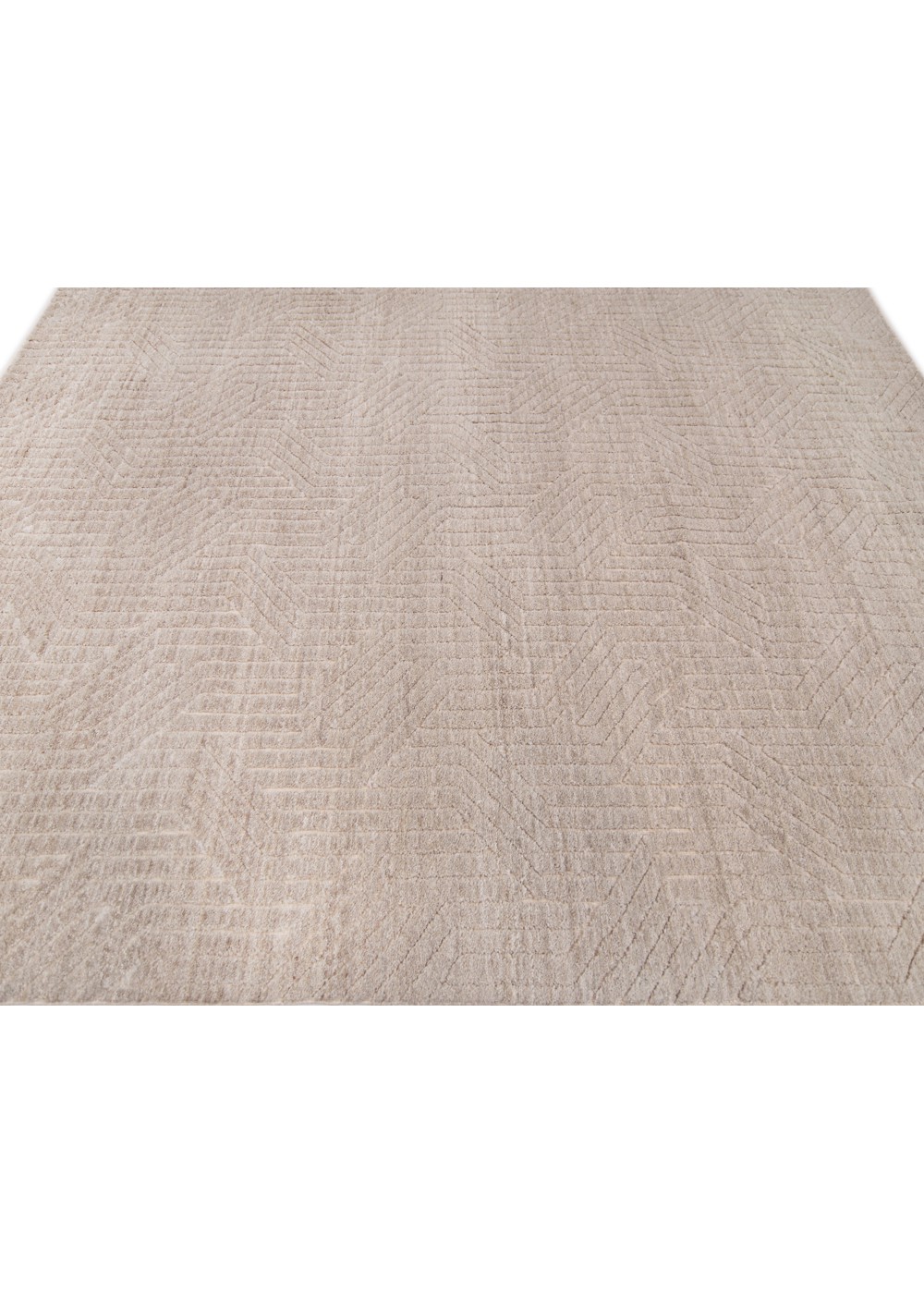 BordeauX White El Dokuma Yün Halı 299x219 cm AND238059299X219655