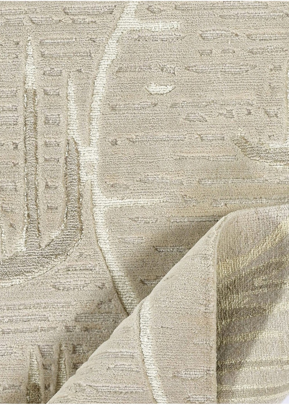 Mirelle El Dokuma Yün ve İpek Halı 240x172 cm NPL102197240X172413