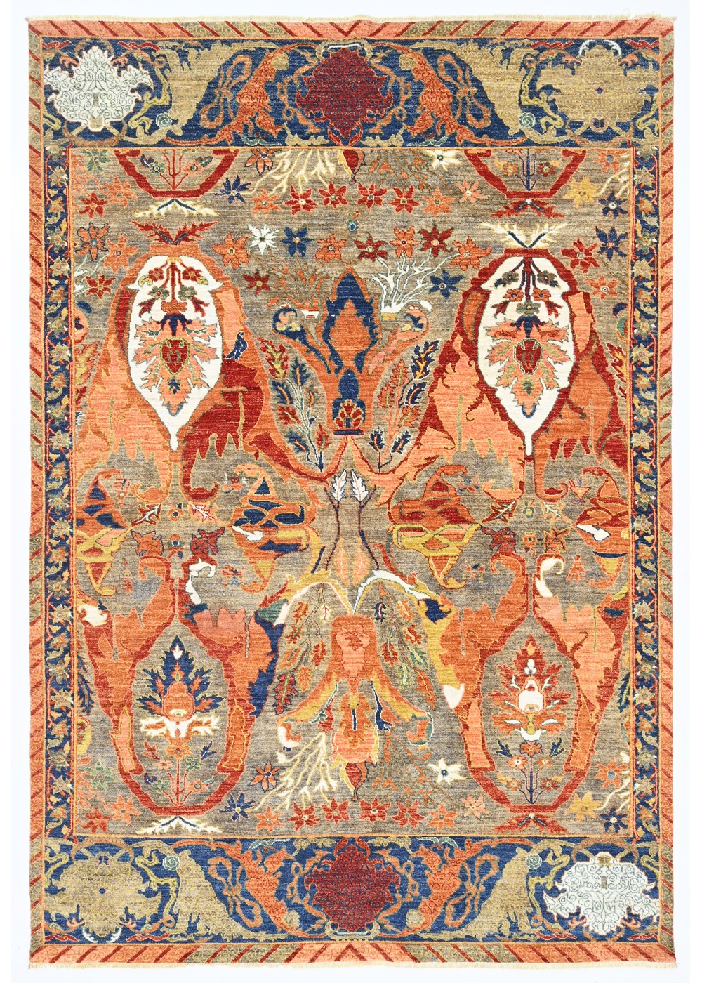 Bidjar El Dokuma Yün ve İpek Halı 301x201 cm AND236234301X201605