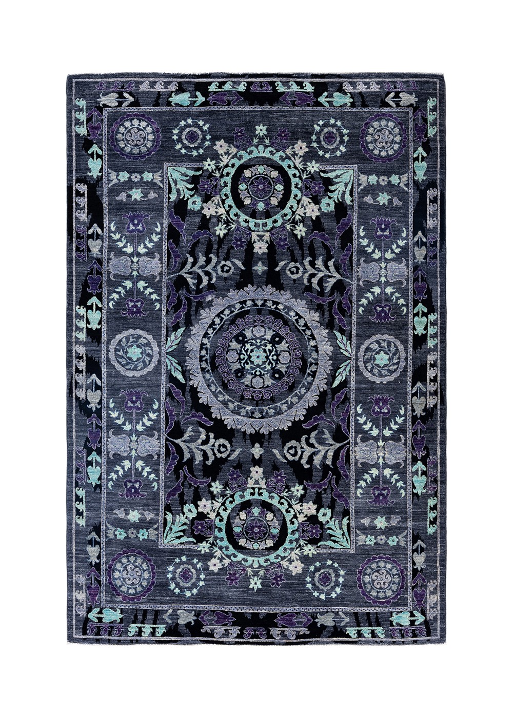 Willowmere El Dokuma Yün ve İpek Halı 241x161 cm AND237203241X161388