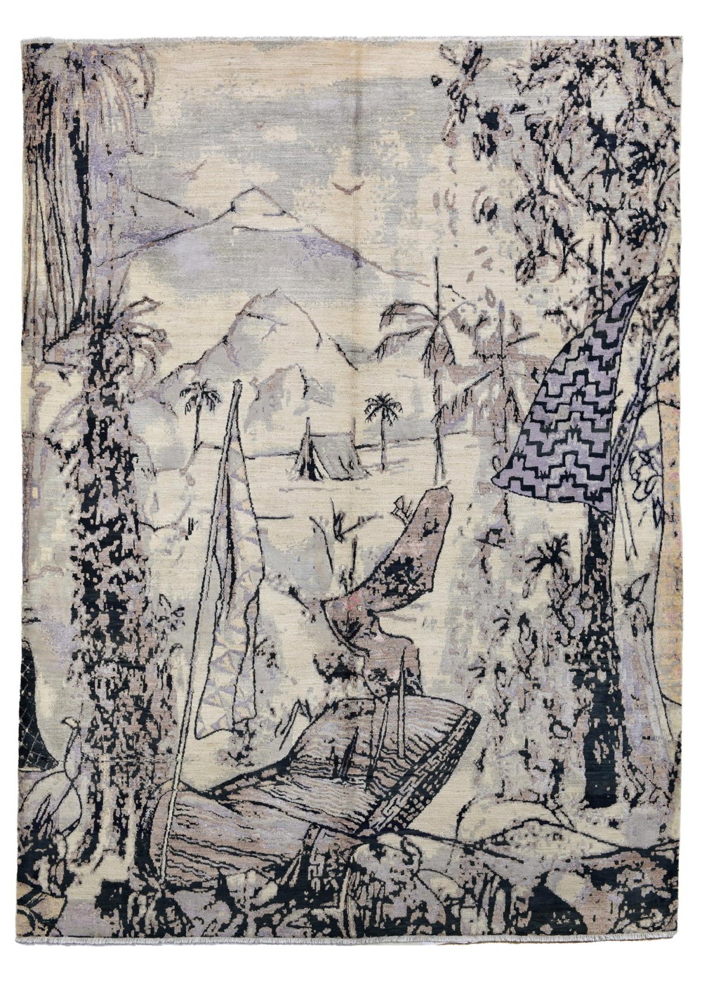 Calnor El Dokuma Yün ve İpek Halı 300x244 cm AND217086300X244732