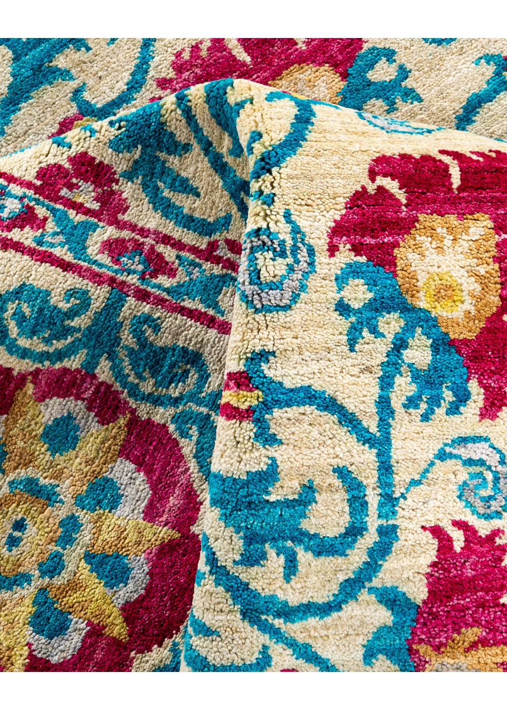 Fergana El Dokuma Yün ve İpek Halı 236x153 cm AND236165236X153361