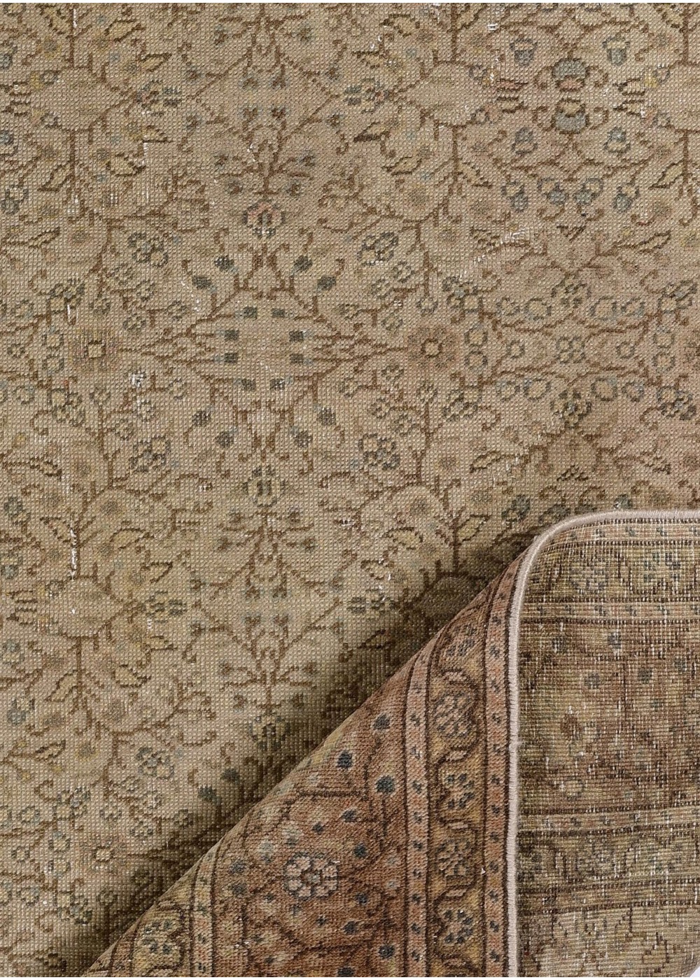 Desert Bloom Vintage El Dokuma Yün Halı 289x201 cm AND187007289X201581