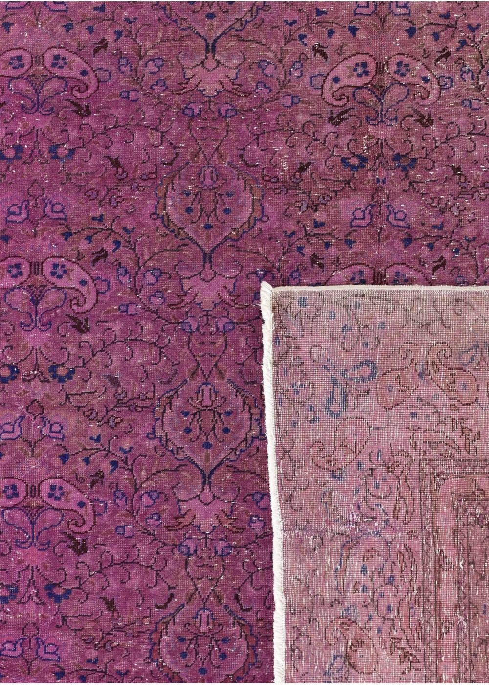Rose Dust Vintage El Dokuma Yün Halı 291x204 cm AND182029291X204594
