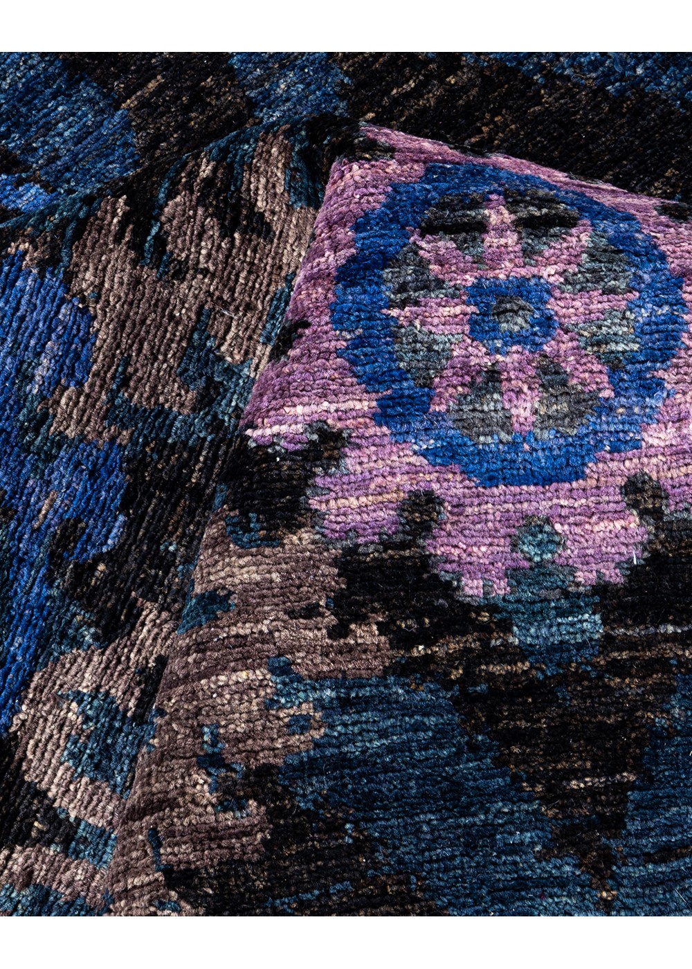 Anor Pink Hand-Woven Wool And Silk Rug 278x190 cm AND234176278X190528