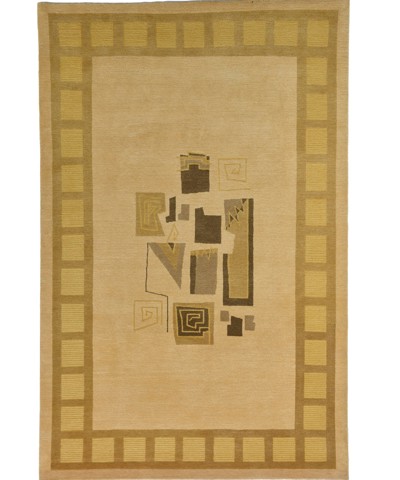 Orphea El Dokuma Yün ve İpek Halı 278x181 cm NPL022129278X181503 