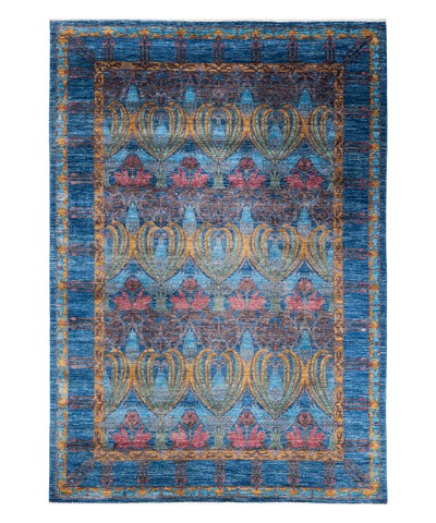 Burne Hand-Woven Wool And Silk Rug 265x187 cm AND234177265X187496 Burne Hand-Woven Wool And Silk Rug 265x187 cm