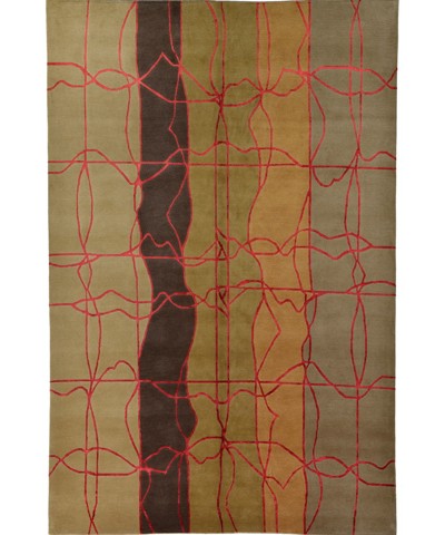 Velmira El Dokuma Yün ve İpek Halı 295x201 cm NPL021523295X201593 