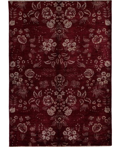Crimoria Hand-Woven Wool And Silk Rug 243x177 cm AND206085243X17743 Crimoria Hand-Woven Wool And Silk Rug 243x177 cm