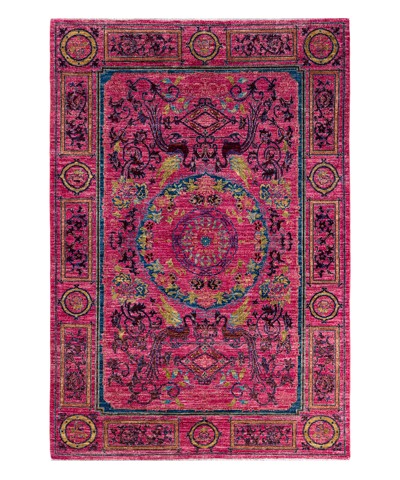 Morris El Dokuma Yün ve İpek Halı 221x154 cm AND234181221X154340 