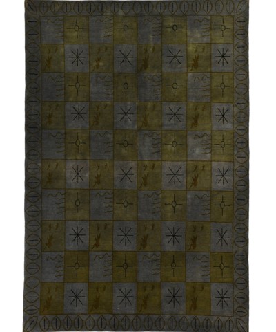 Calverin El Dokuma Yün Halı 263x185 cm AND182097263X185487 