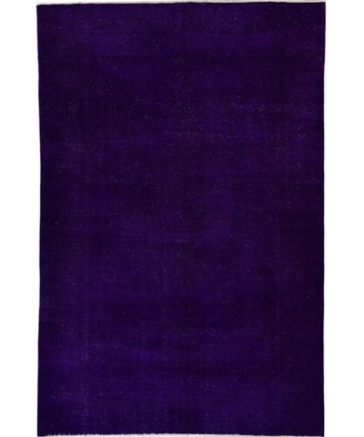 Aubergine Bloom Vintage Hand-Woven Wool Rug 287x193 cm AND183051287X193554 Aubergine Bloom Vintage Hand-Woven Wool Rug 287x193 cm