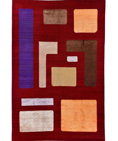 Vesper El Dokuma Yün ve İpek Halı 299x200 cm NPL021363299X200598 