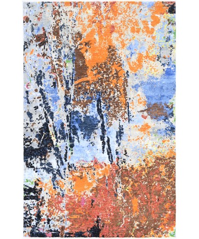 Fauve El Dokuma Yün ve İpek Halı 304x199 cm AND238123304X199605 