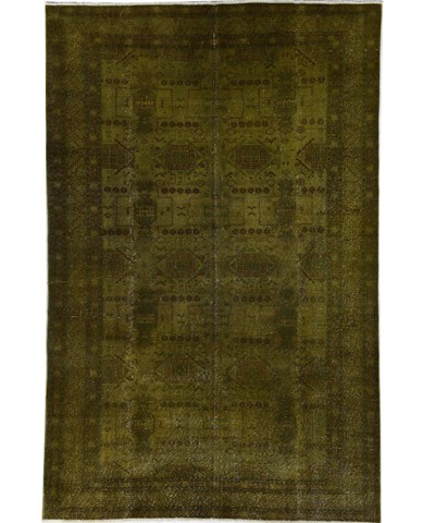 Anatolian Moss Vintage Hand-Woven Wool Rug 296x174 cm AND185022296X174594 Anatolian Moss Vintage Hand-Woven Wool Rug 296x174 cm
