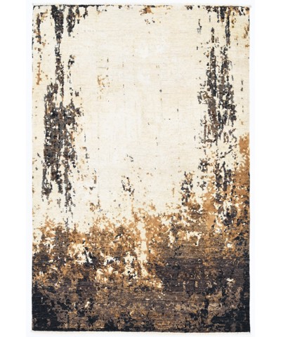 Terra Abstract El Dokuma Yün ve İpek Halı 183x121 cm AND236302183X121221 