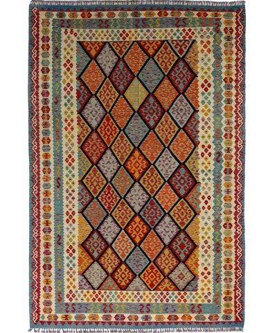 Kaleido El Dokuma Yün Kilim 298x209 cm AND236402298X209623 