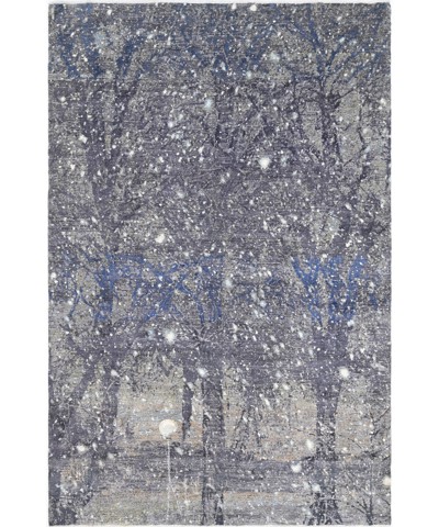 Forest El Dokuma Yün ve İpek Halı 293x196 cm AND238121293X196574 