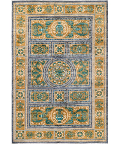 Mosaic Royale El Dokuma Yün ve İpek Halı 222x151 cm AND236171222X151335 