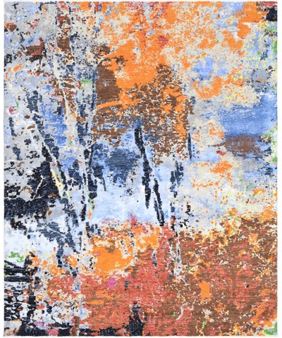 Fauve El Dokuma Yün ve İpek Halı 304x249 cm AND238122304X249757 