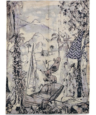 Calnor El Dokuma Yün ve İpek Halı 300x244 cm AND217086300X244732 